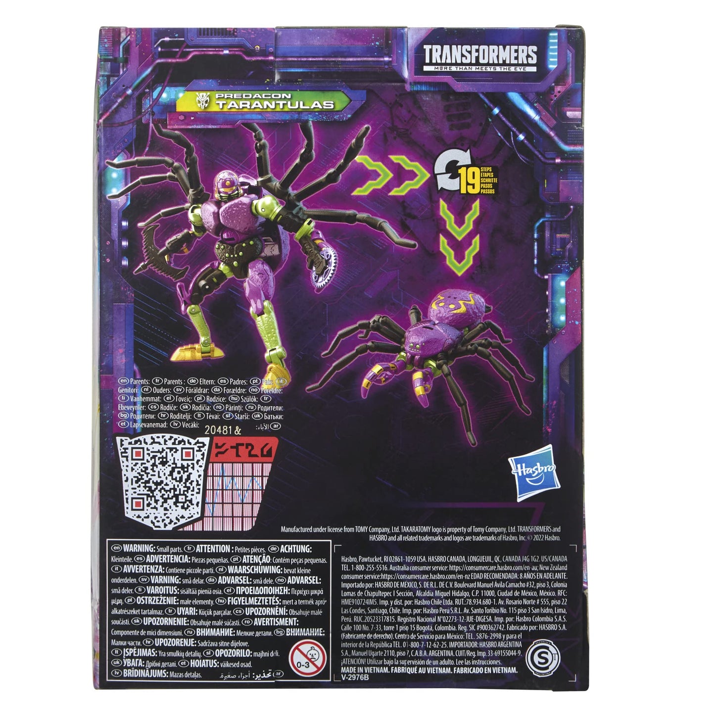 Transformers Toys Generations Legacy Deluxe Predacon Tarantulas Action Figure - Kids Ages 8 and Up, 5.5-inch