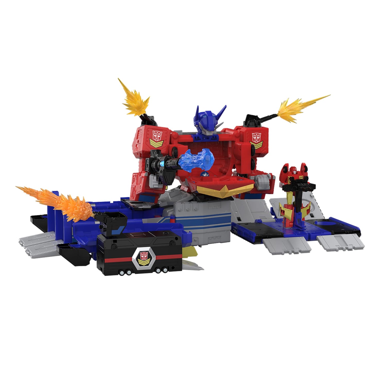 Transformers Age of The Primes Titan Class The Thirteen Star Optimus Prime, 15-inch Converting Action Figure, Robot Toys for Ages 15+